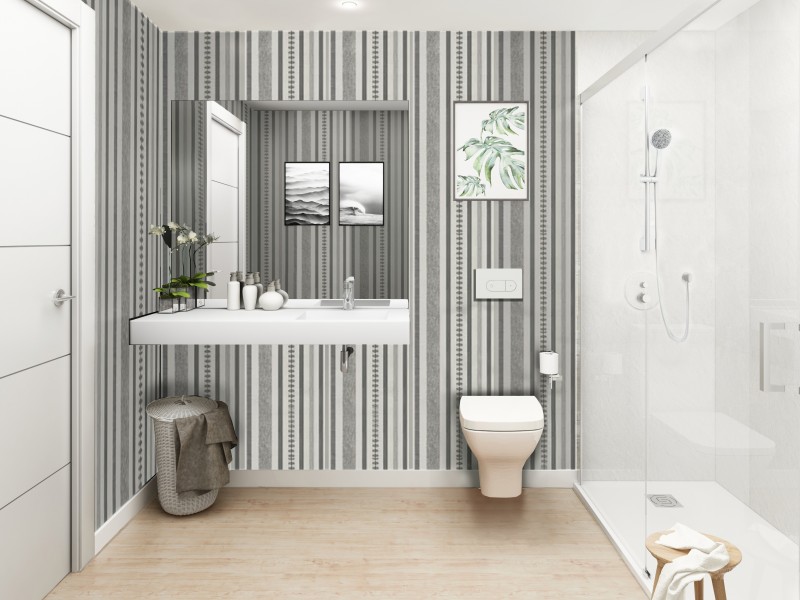 Baño Edificio Vía Nova