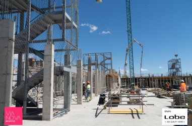 Avance de obras Edificio Vía Nova