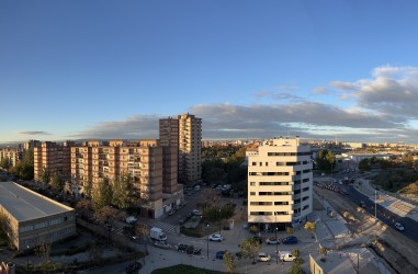 Vistas panorámicas desde ático del Edificio Vía Nova